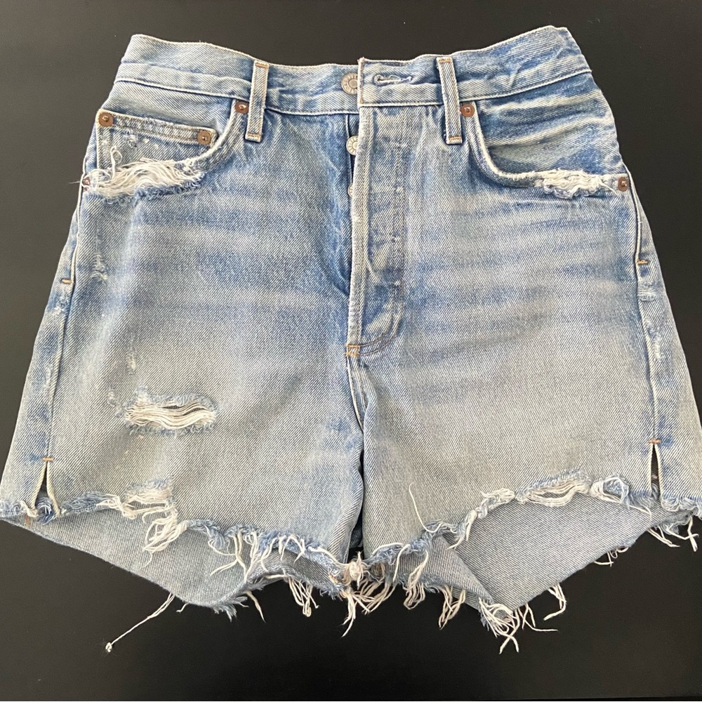 AGOLDE High-Rise Dee Shorts